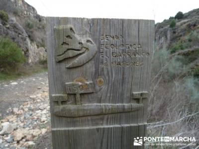 Travesía de senderismo desde El Atazar a Patones - Barranco de Patones; escapada tematica